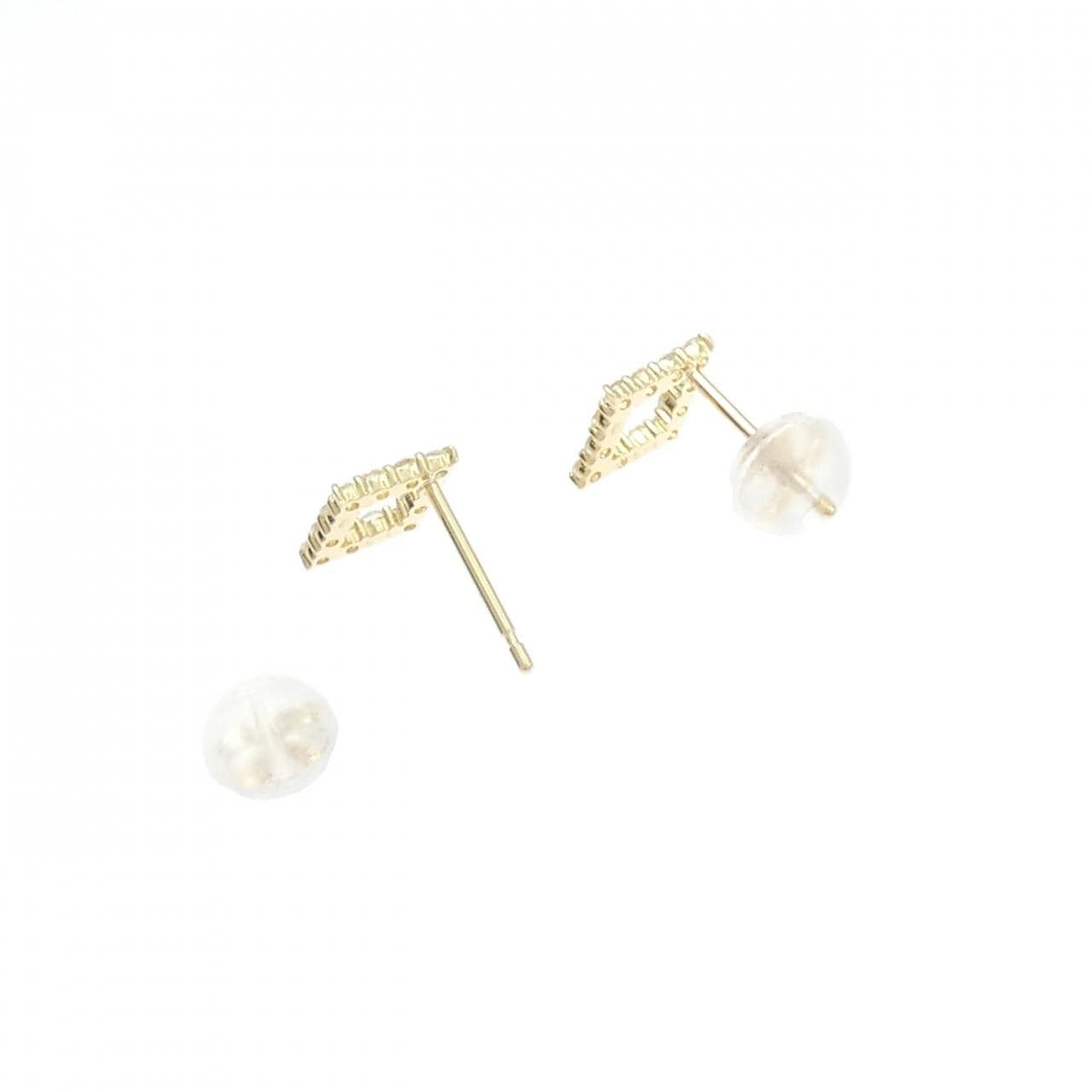 【リメイク】K18YG ダイヤモンド ピアス 0.20CT
