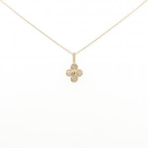 K18YG ダイヤモンド ネックレス 0.20CT