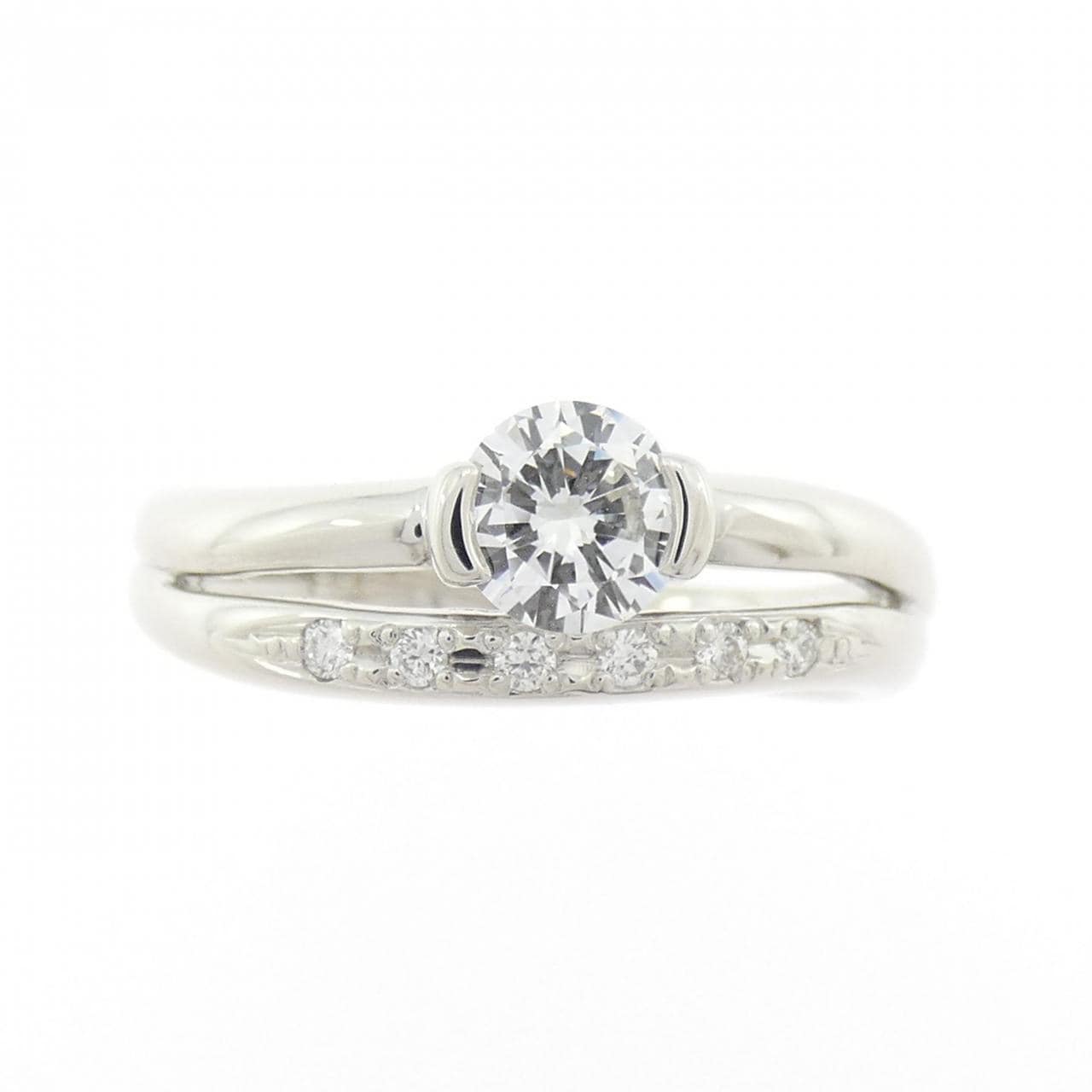 PT900 ダイヤモンド リング 0.39CT