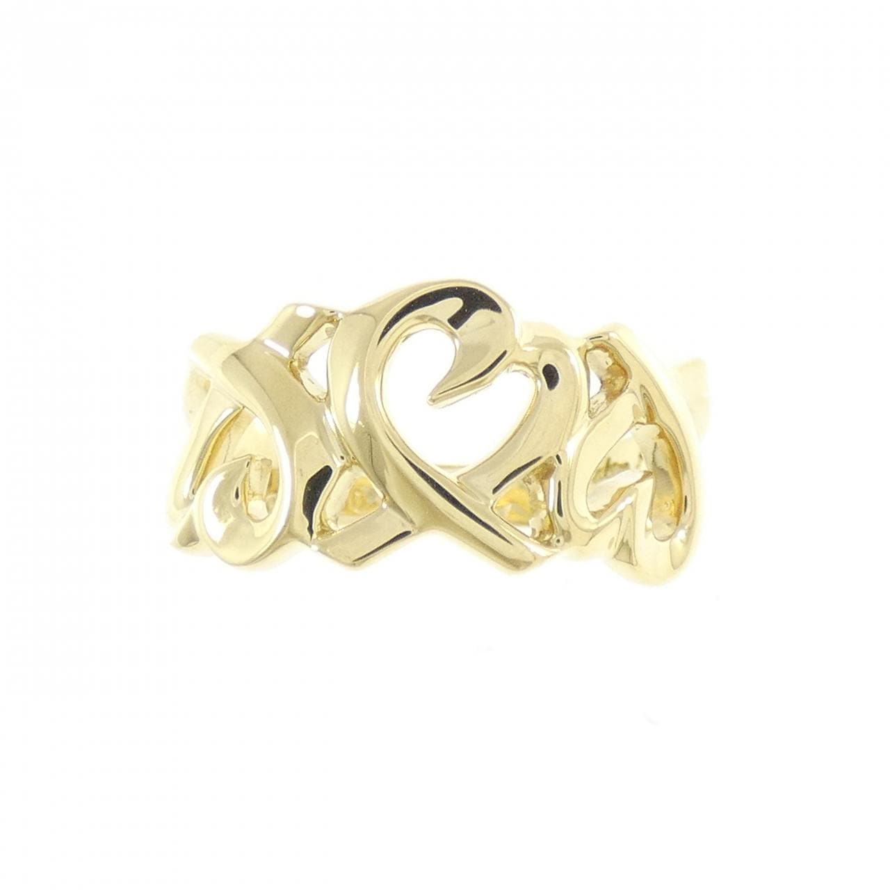 ティファニー トリプルラビングハート リング