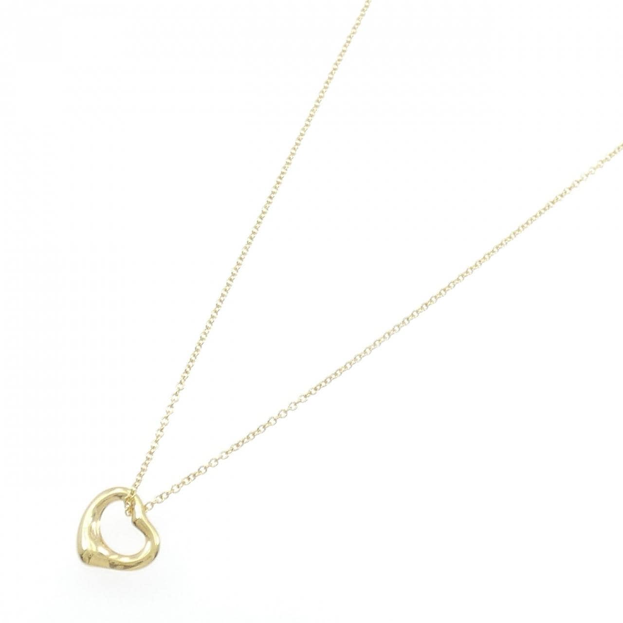 ティファニー オープンハート ネックレス