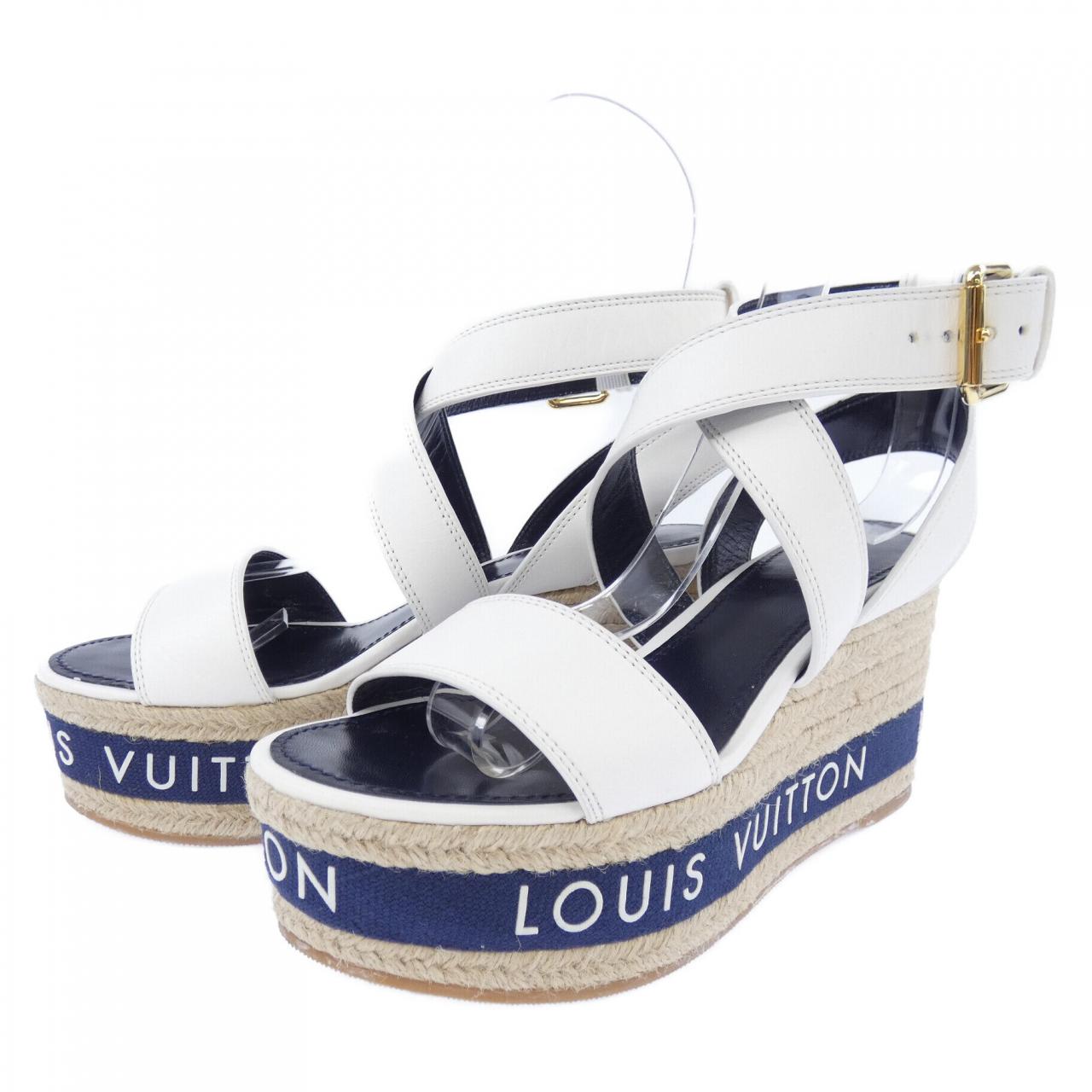 ルイヴィトン LOUIS VUITTON エスパドリーユ バウンダリーライン サンダル