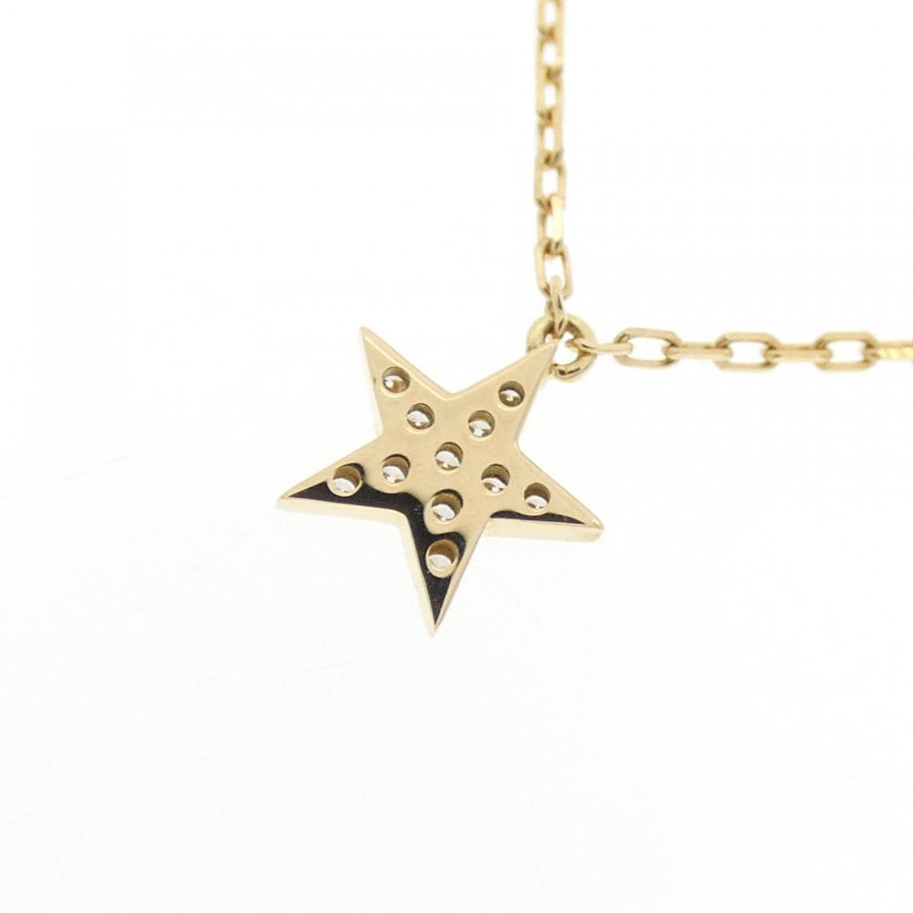 アーカー エトワールパヴェ ネックレス 0.03CT