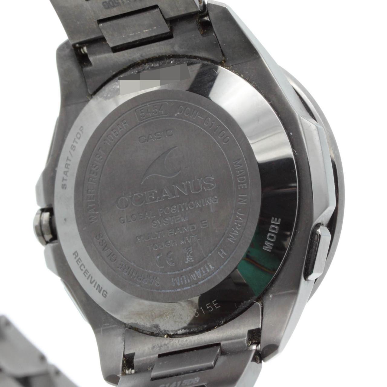 カシオ オシアナスGPS OCW-G1100B-1AJF TI ソーラークォーツ