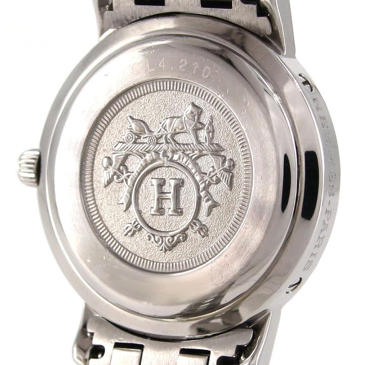 HERMES Clipper CL4.210 不锈钢石英