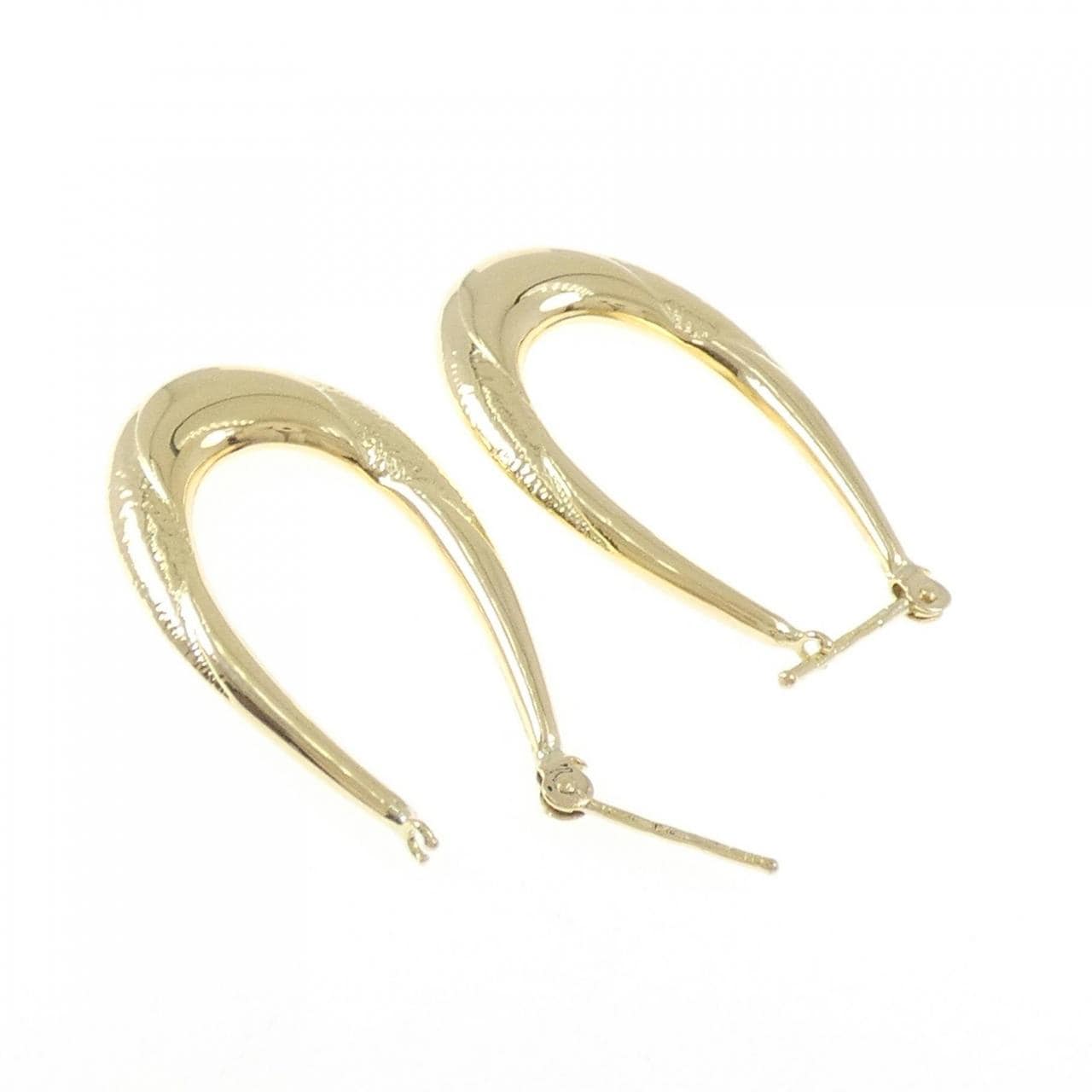 K18YG earrings