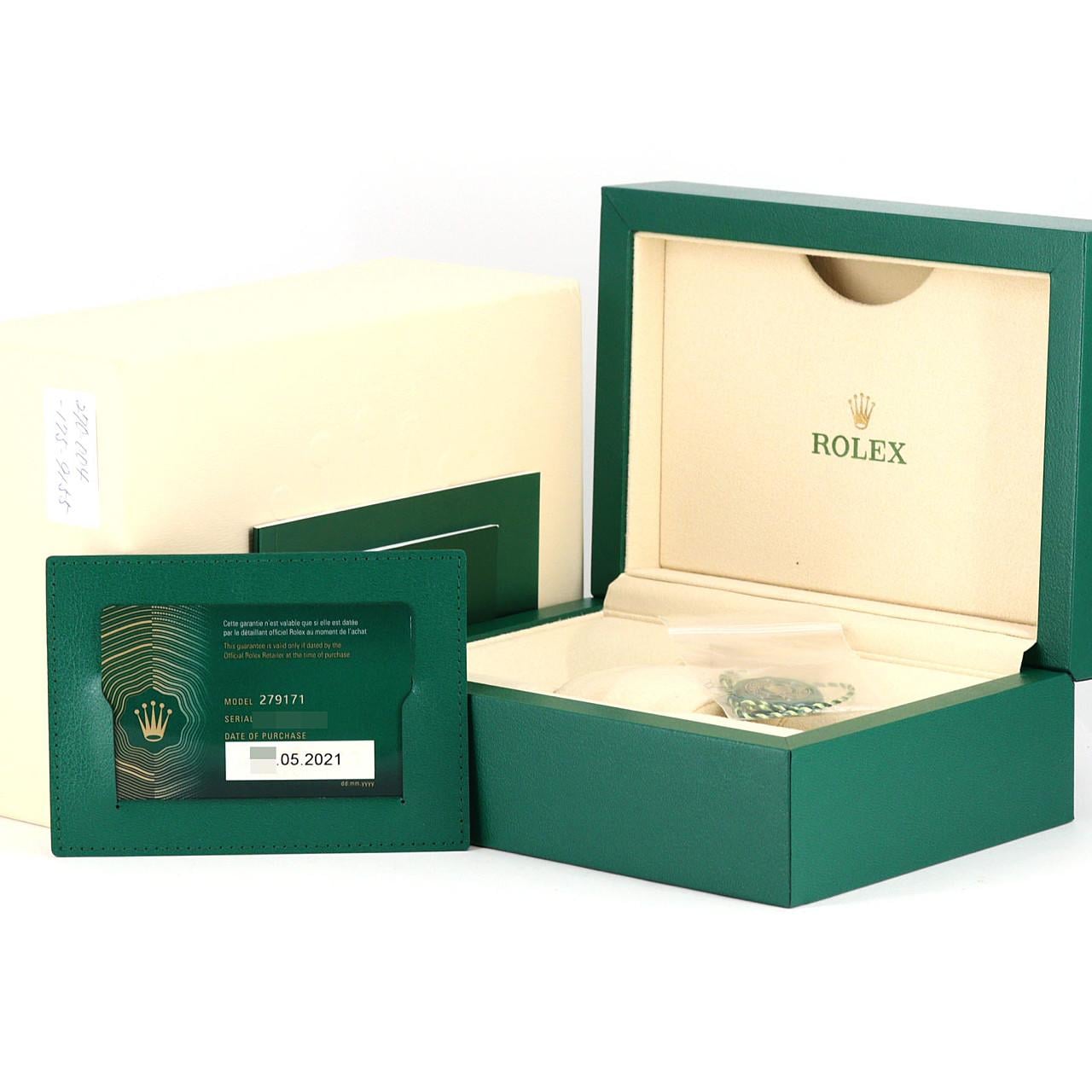 ロレックス デイトジャスト 279171G SSxPG 自動巻 ランダム番