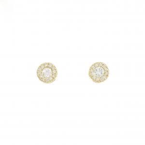 K18YG ダイヤモンド ピアス 0.30CT