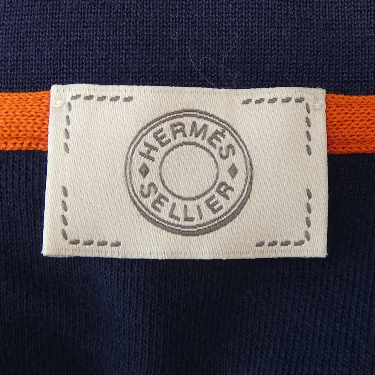 エルメス HERMES クルードセル SELLIER H800271E ドゥブル･ジュー ポロシャツ