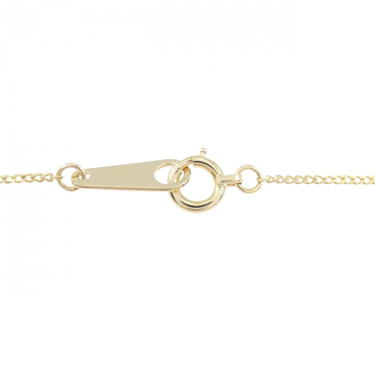 K18YG ハート ダイヤモンド ネックレス