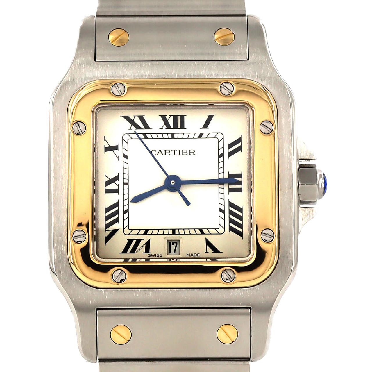 カルティエ サントスガルベLM コンビ W20011C4 SSxYG クォーツ