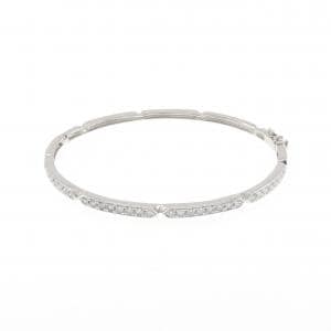 K18WG ダイヤモンド バングル 1.00CT