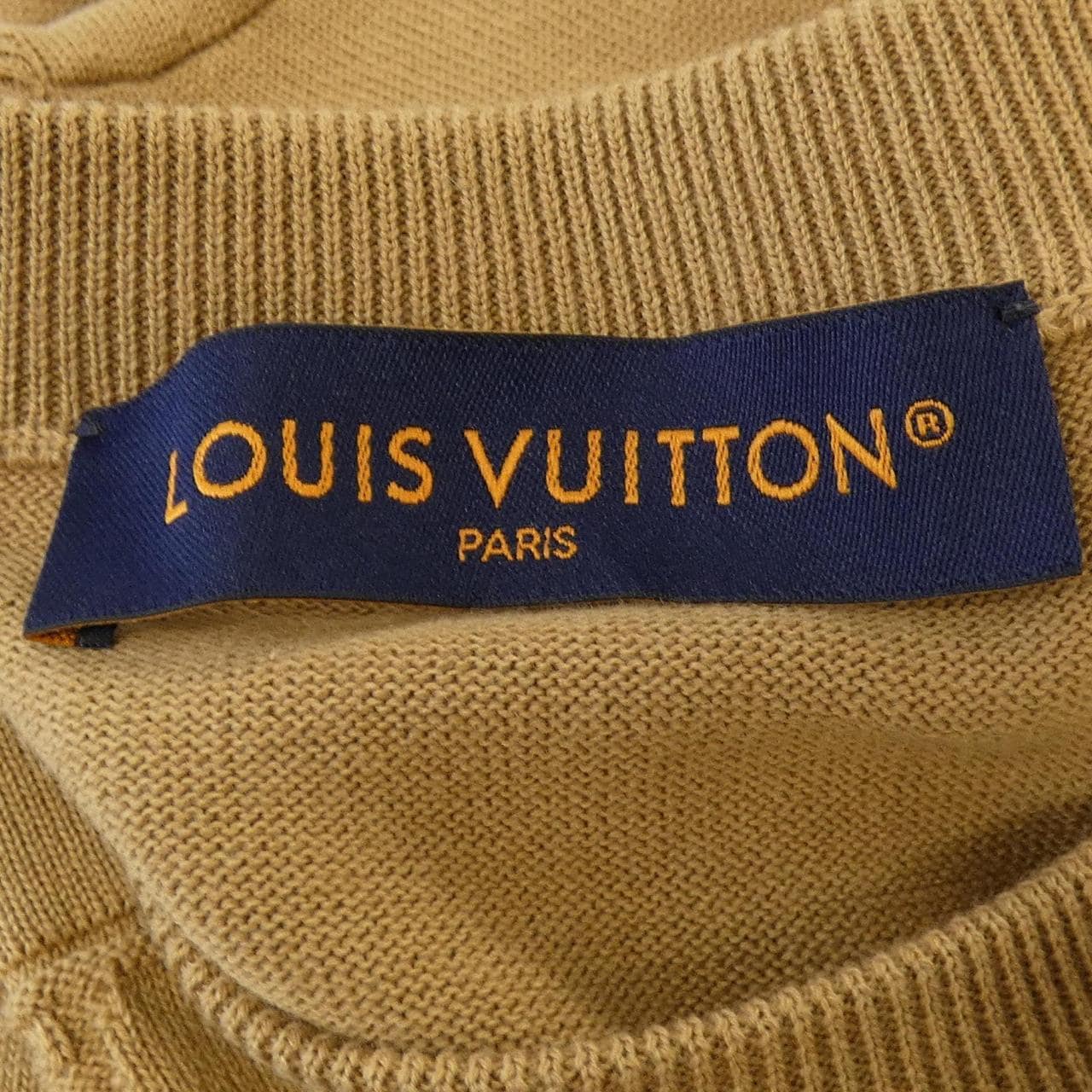 ルイヴィトン LOUIS VUITTON ショートスリーブコットンクルーネック HQN40WZ34 ニット