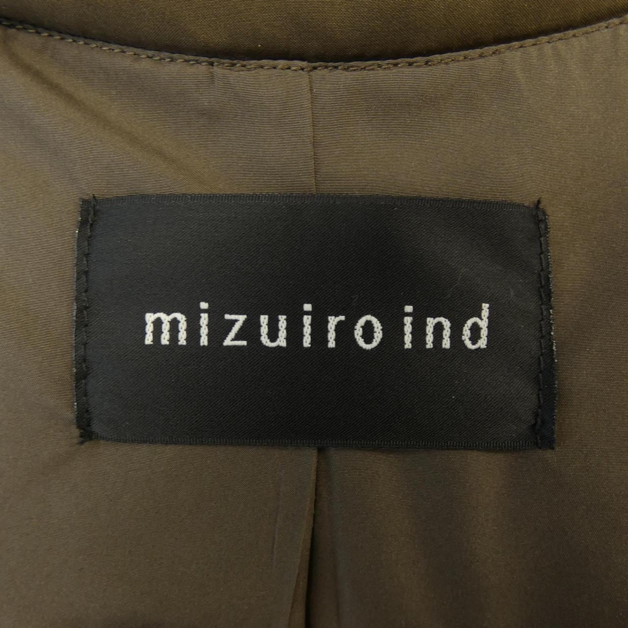 ミズイロインド mizuiro ind ダウンベスト