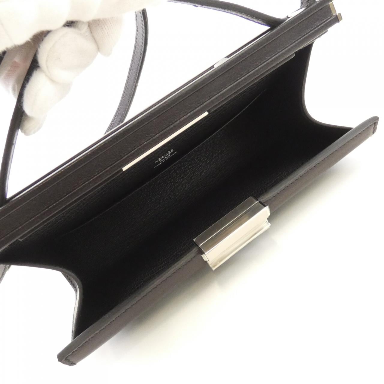 エルメス クリック アッシュ 21cm ショルダーバッグ