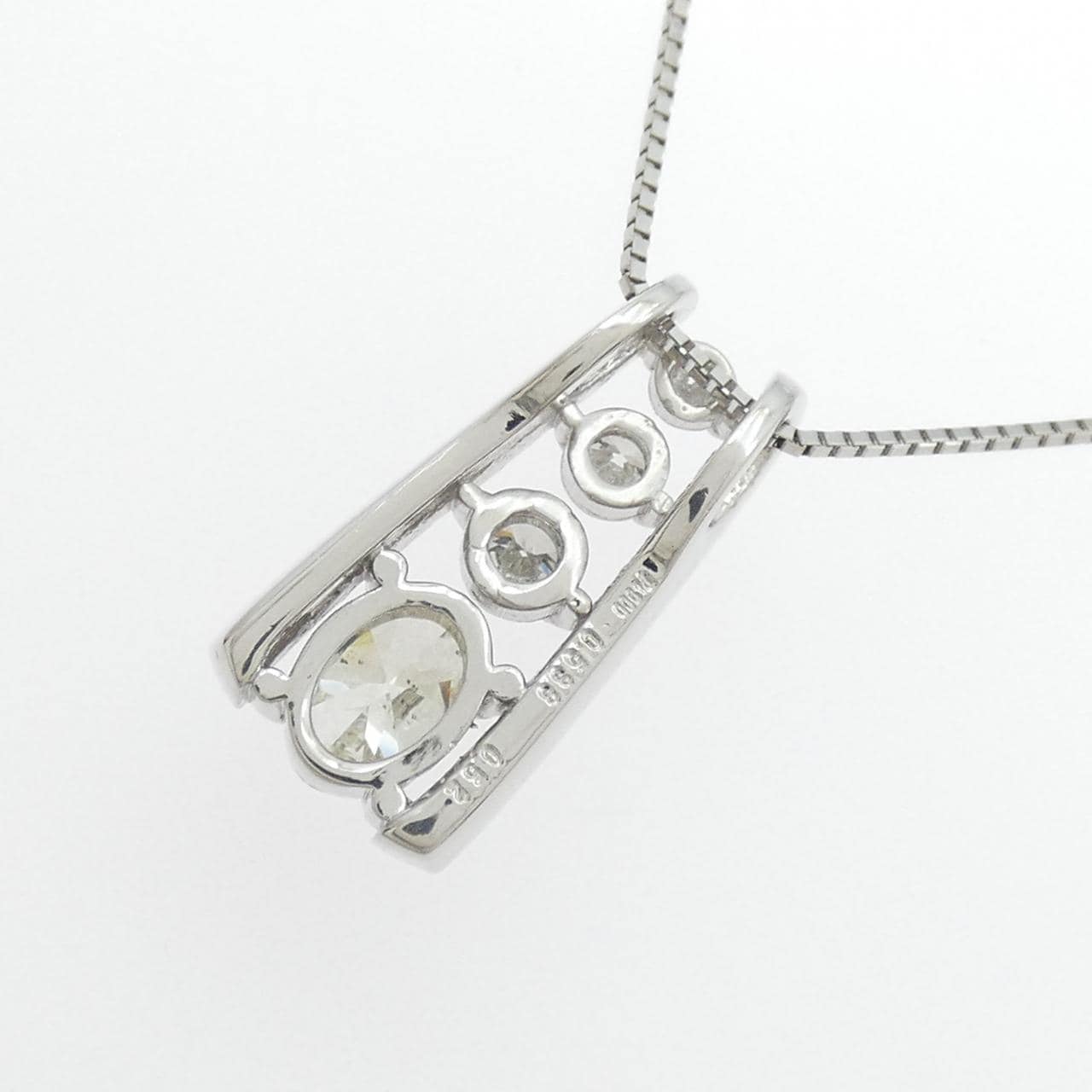 PT900/PT850 ダイヤモンド ネックレス 0.538CT