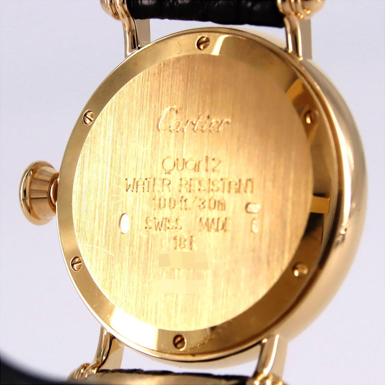 カルティエ ディアボロLM YG W1507651 YG クォーツ