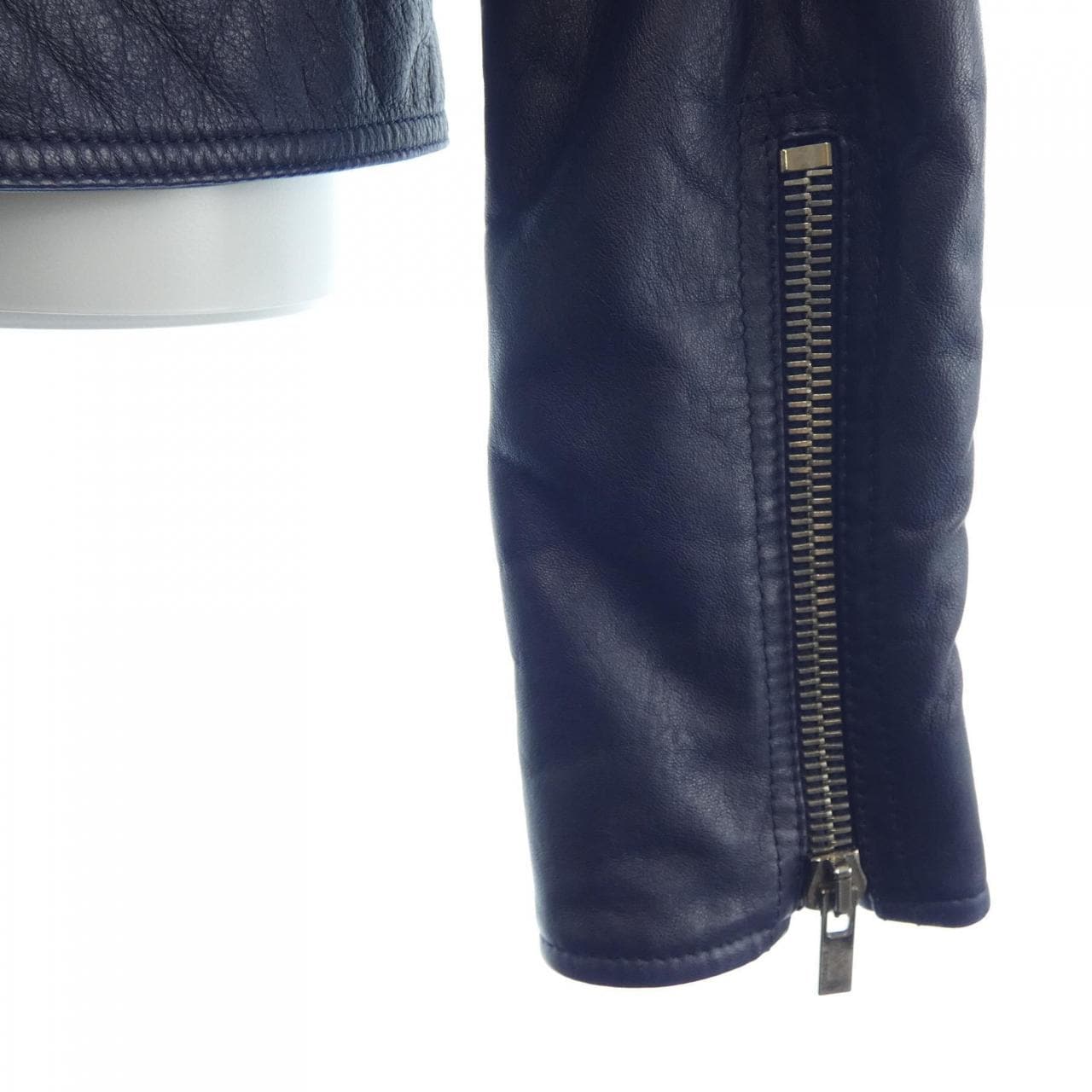 バレンシアガ BALENCIAGA LEATHER 342688 TCH99 レザーライダースジャケット