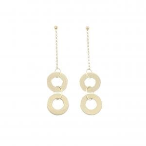 750YG/K18YG ピアス