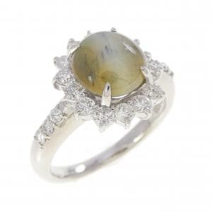 PT900 クリソベリルキャッツアイ リング 2.56CT