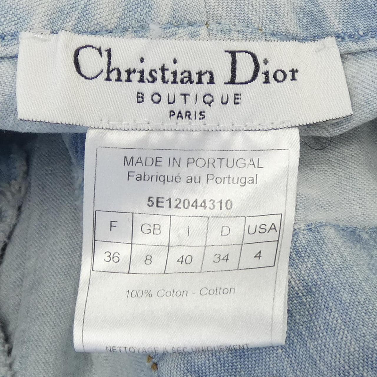 クリスチャンディオール CHRISTIAN DIOR ジーンズ