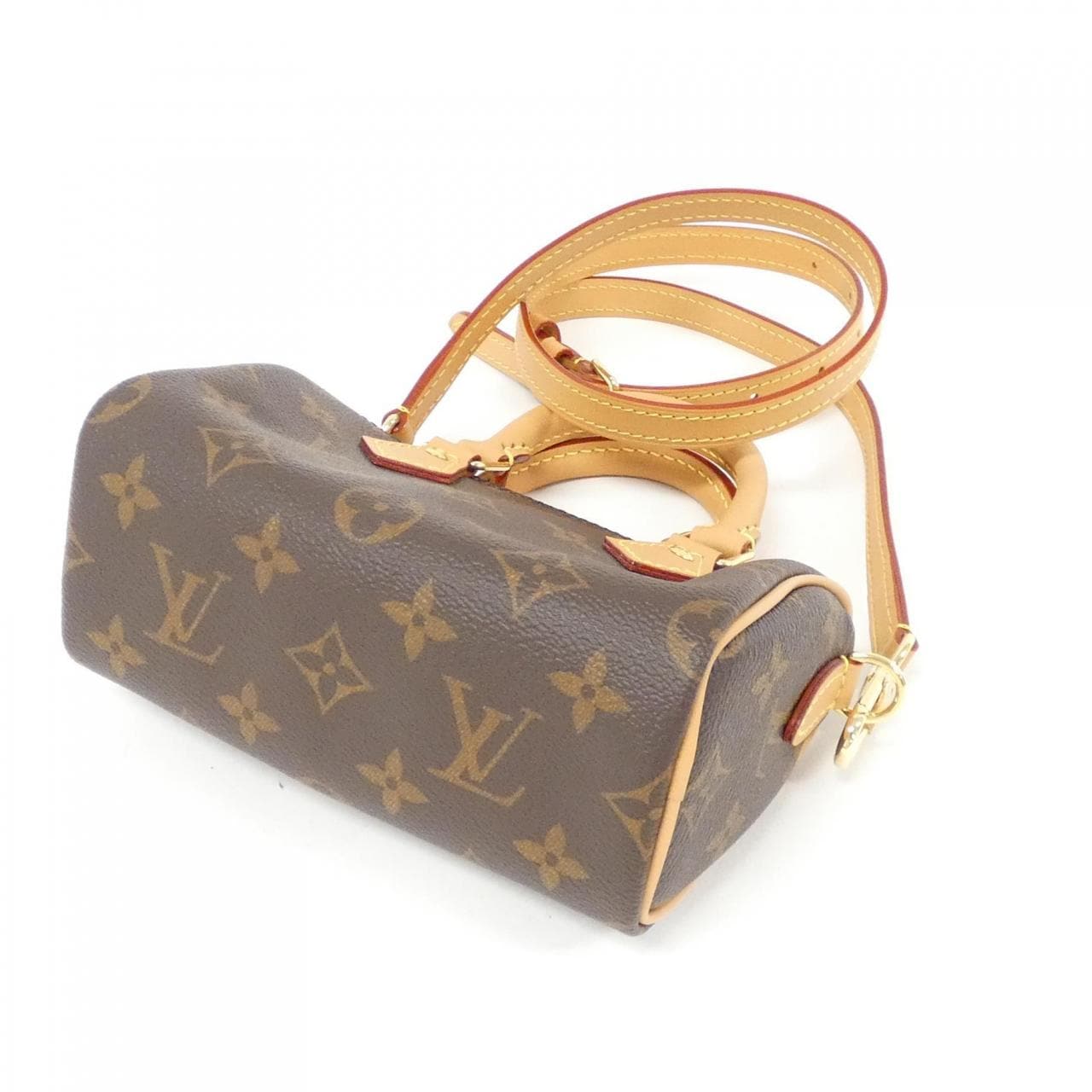 LOUIS VUITTON Monogram Nano Speedy M81085 波士頓包