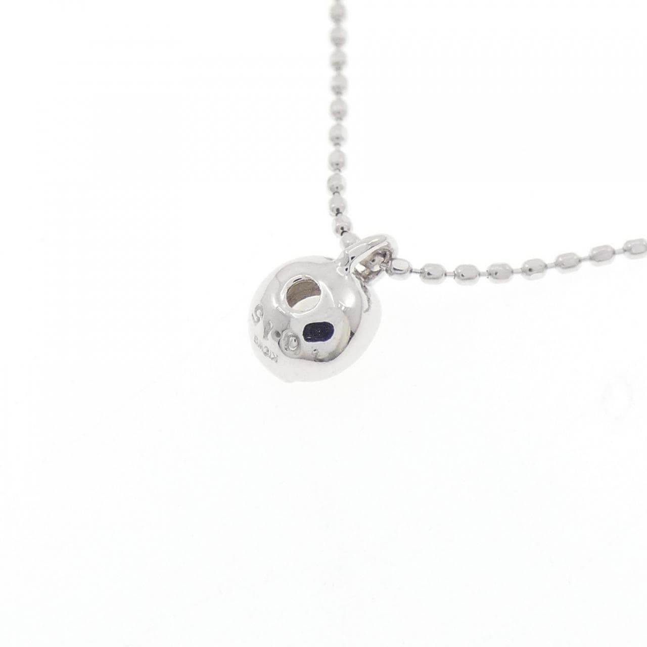 K10WG ダイヤモンド ネックレス 0.15CT