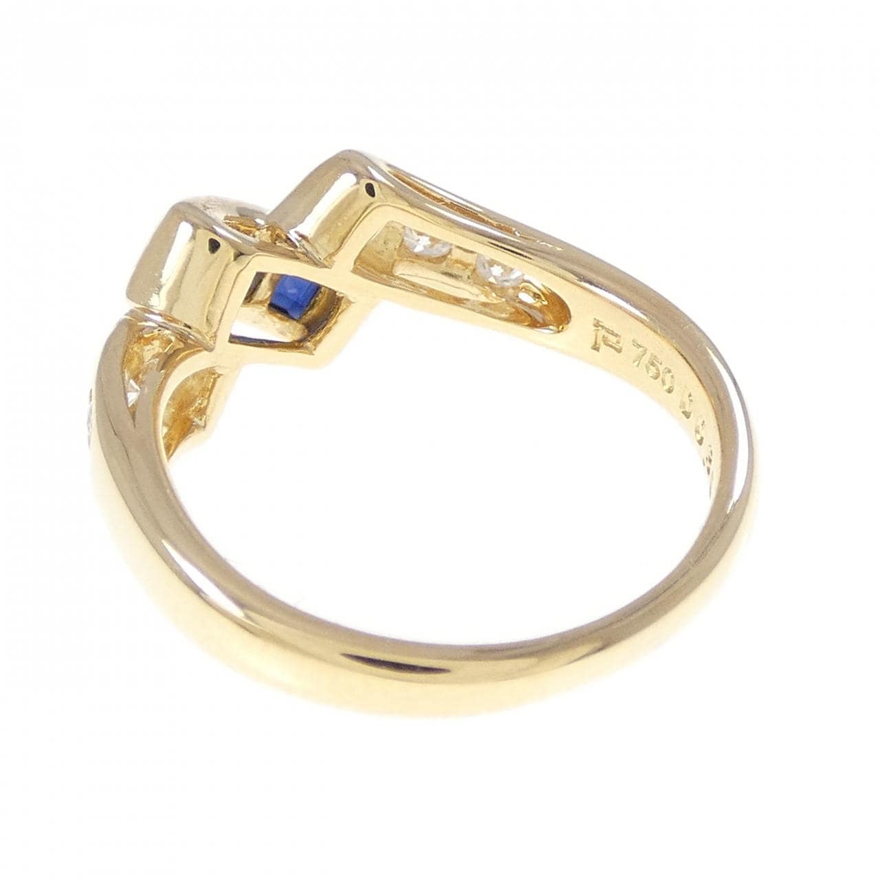 ポーラ サファイヤ リング 0.33CT