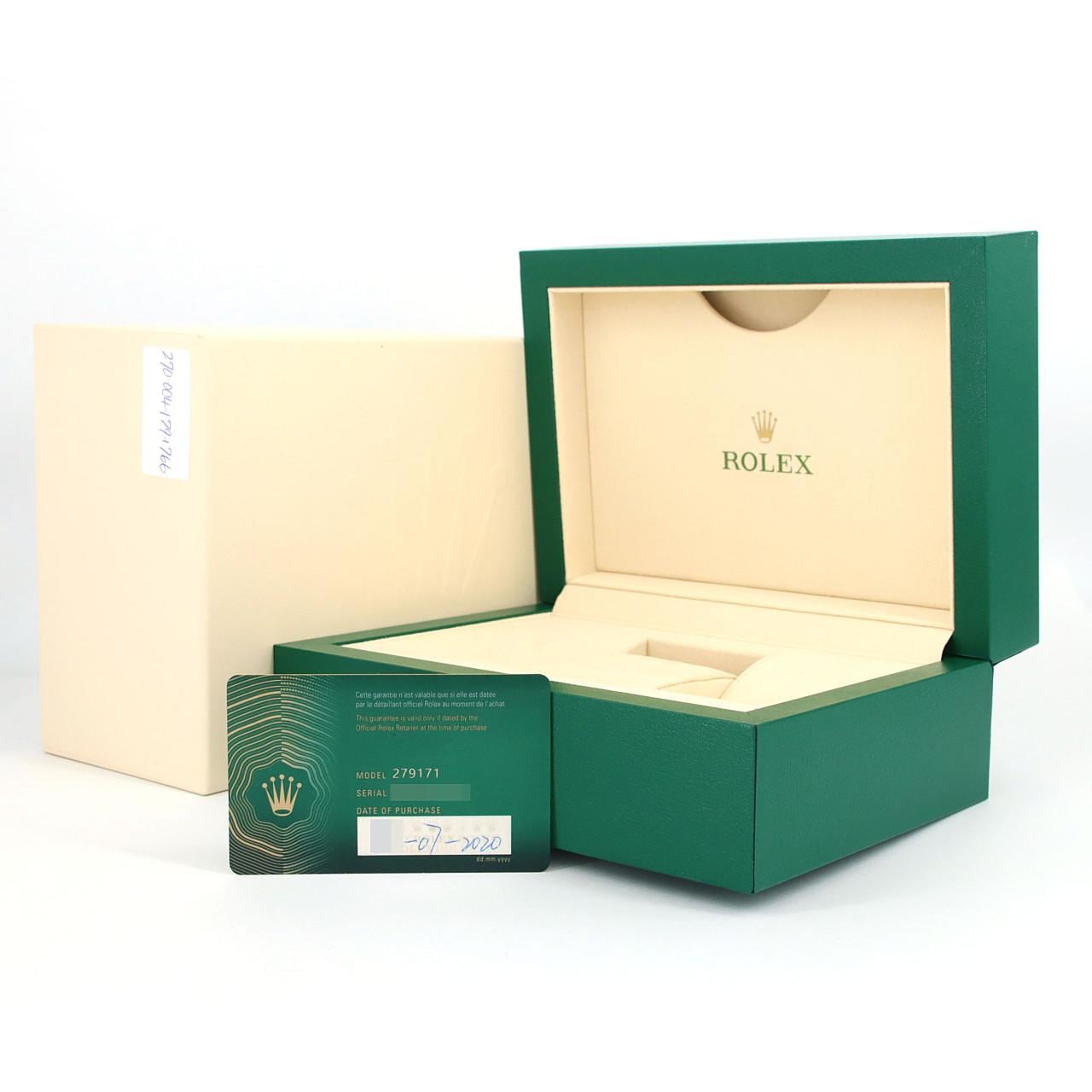 ロレックス デイトジャスト 279171NG SSxPG 自動巻 ランダム番