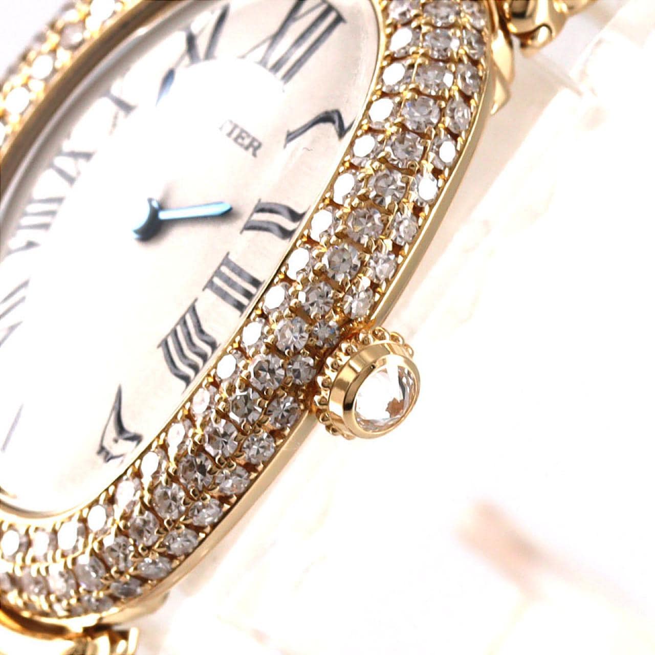 カルティエ ベニュワール YG/3D WB5004D8 YG クォーツ