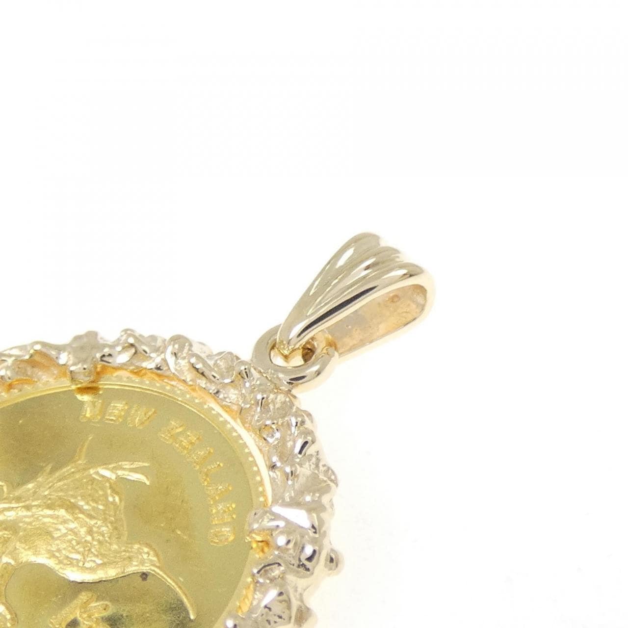 14CT(枠) コイン ペンダント