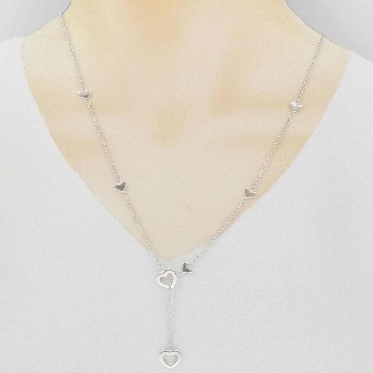 ティファニー ハート リンク ラリアット ネックレス