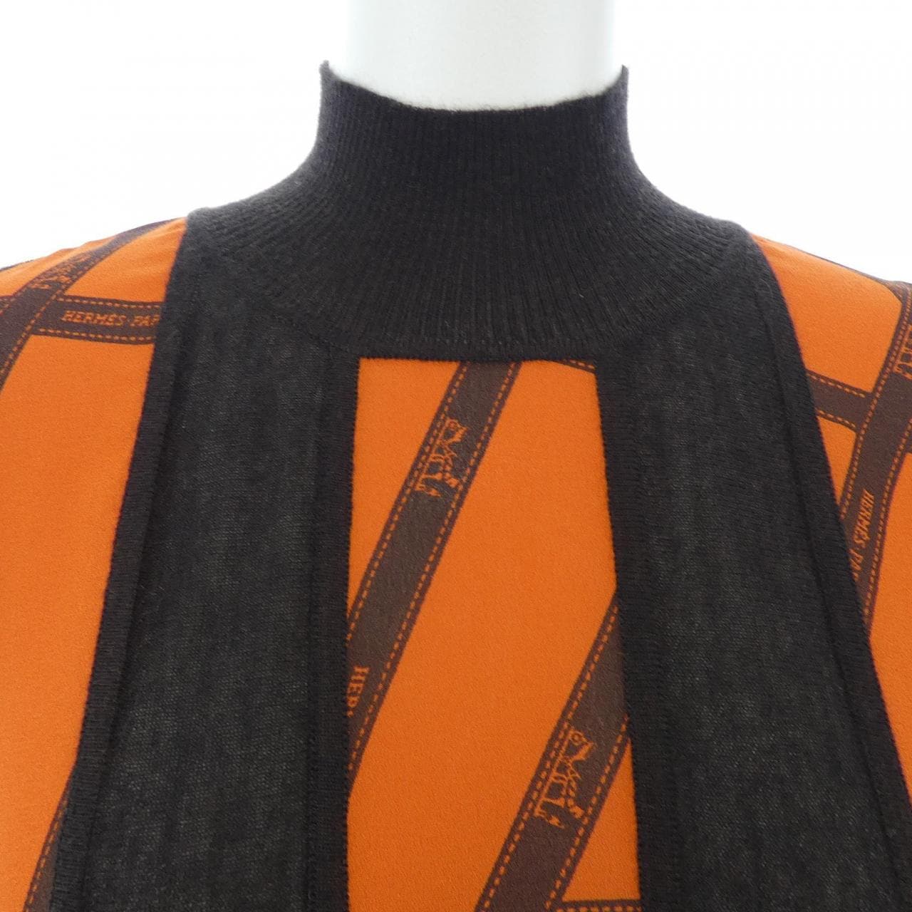 エルメス HERMES ボリュデ゛ュック ツイルレーヌ. ニット