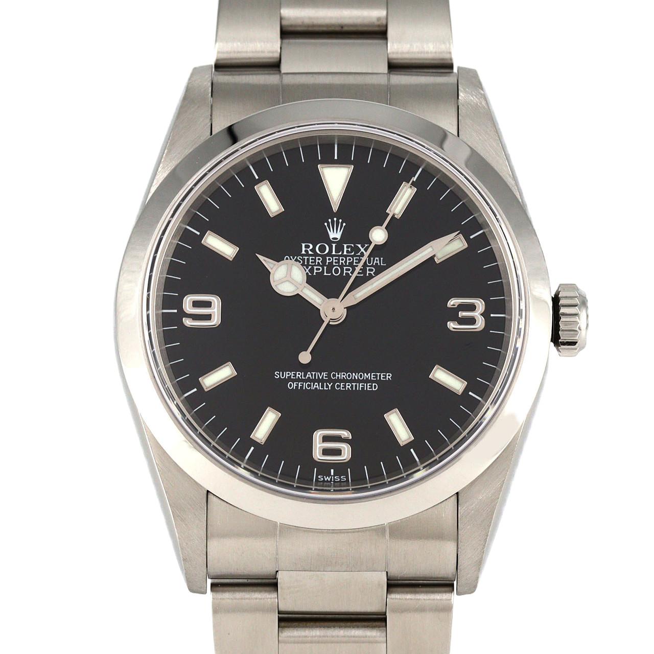 ロレックス エクスプローラーI 14270 SS 自動巻 A番