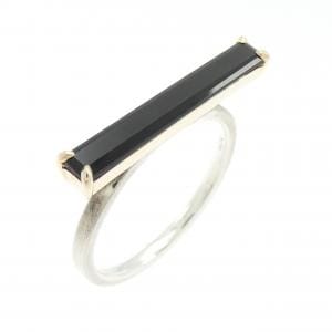 アガット オニキス リング