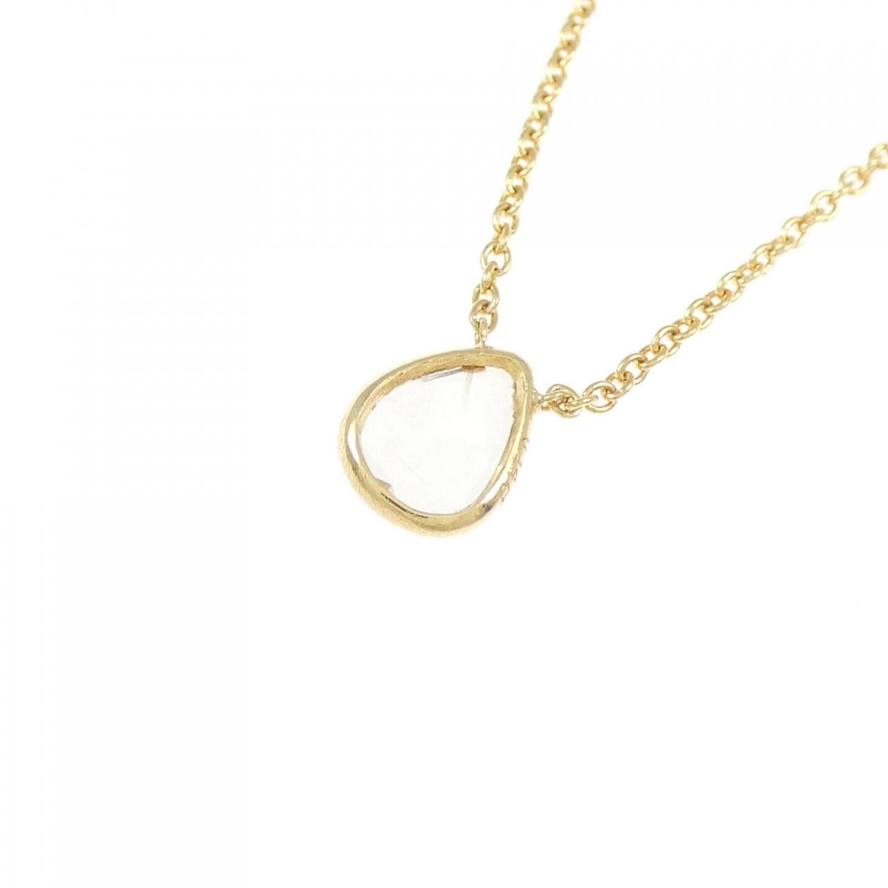 K18YG ダイヤモンド ネックレス 0.14CT