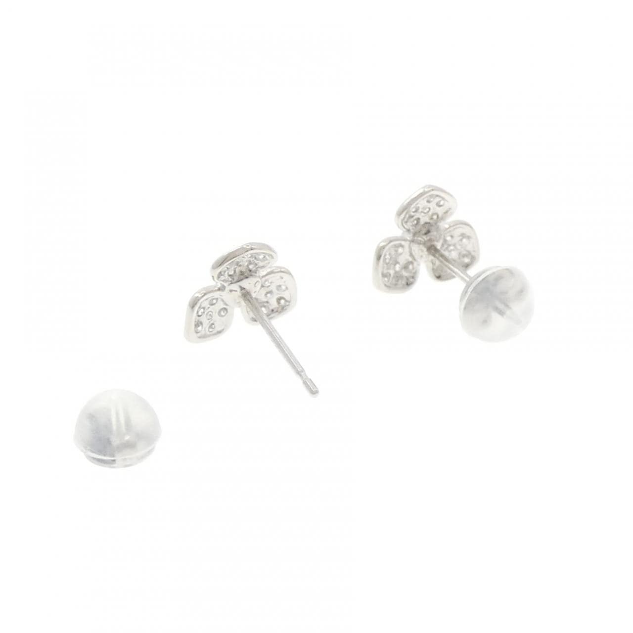 PT900 ダイヤモンド ピアス 0.22CT