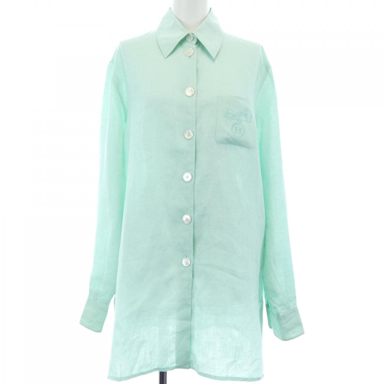 【ヴィンテージ】エルメス HERMES カレーシュ CALECHE シャツ