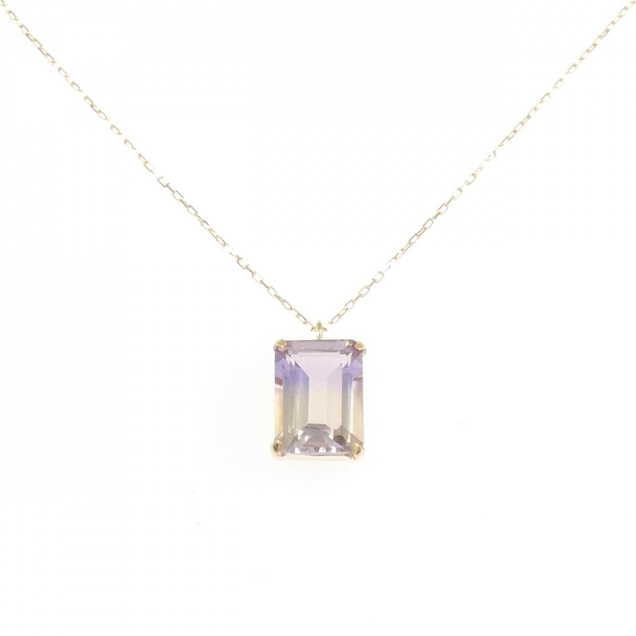 K18YG アメトリン ネックレス 1.20CT