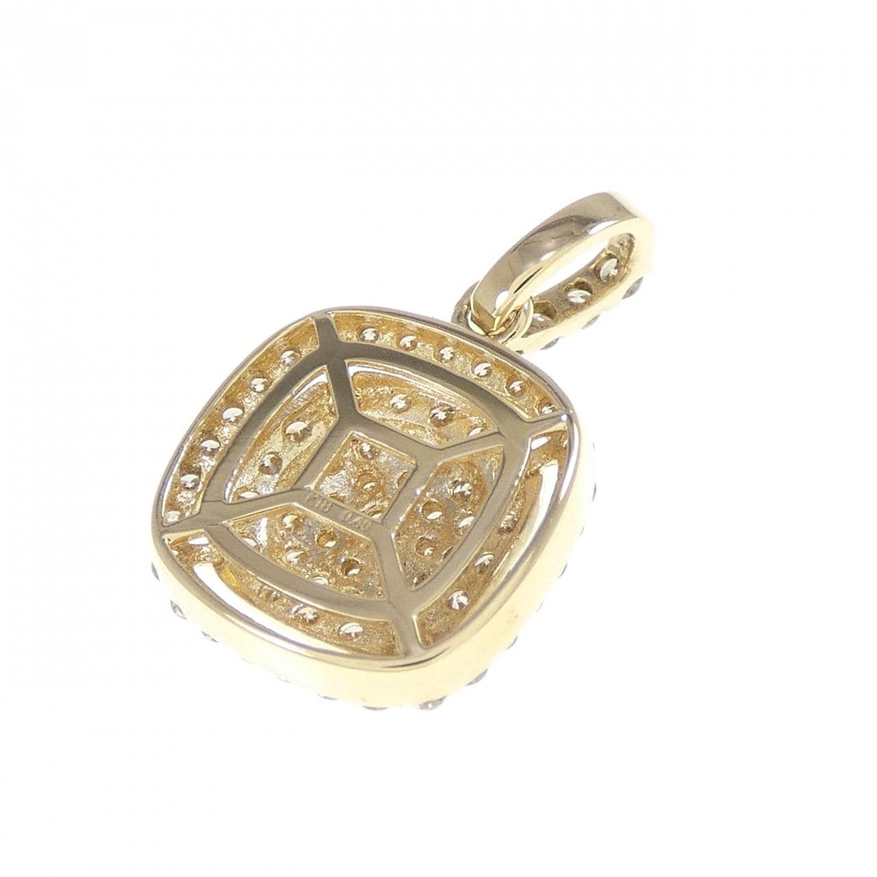 K18YG ダイヤモンド ペンダント 0.40CT