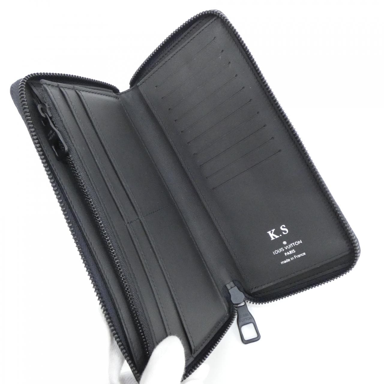 ルイヴィトン ダミエ ラッシュ(エピ XL) ジッピー ウォレット ヴェルティカル M82820 財布