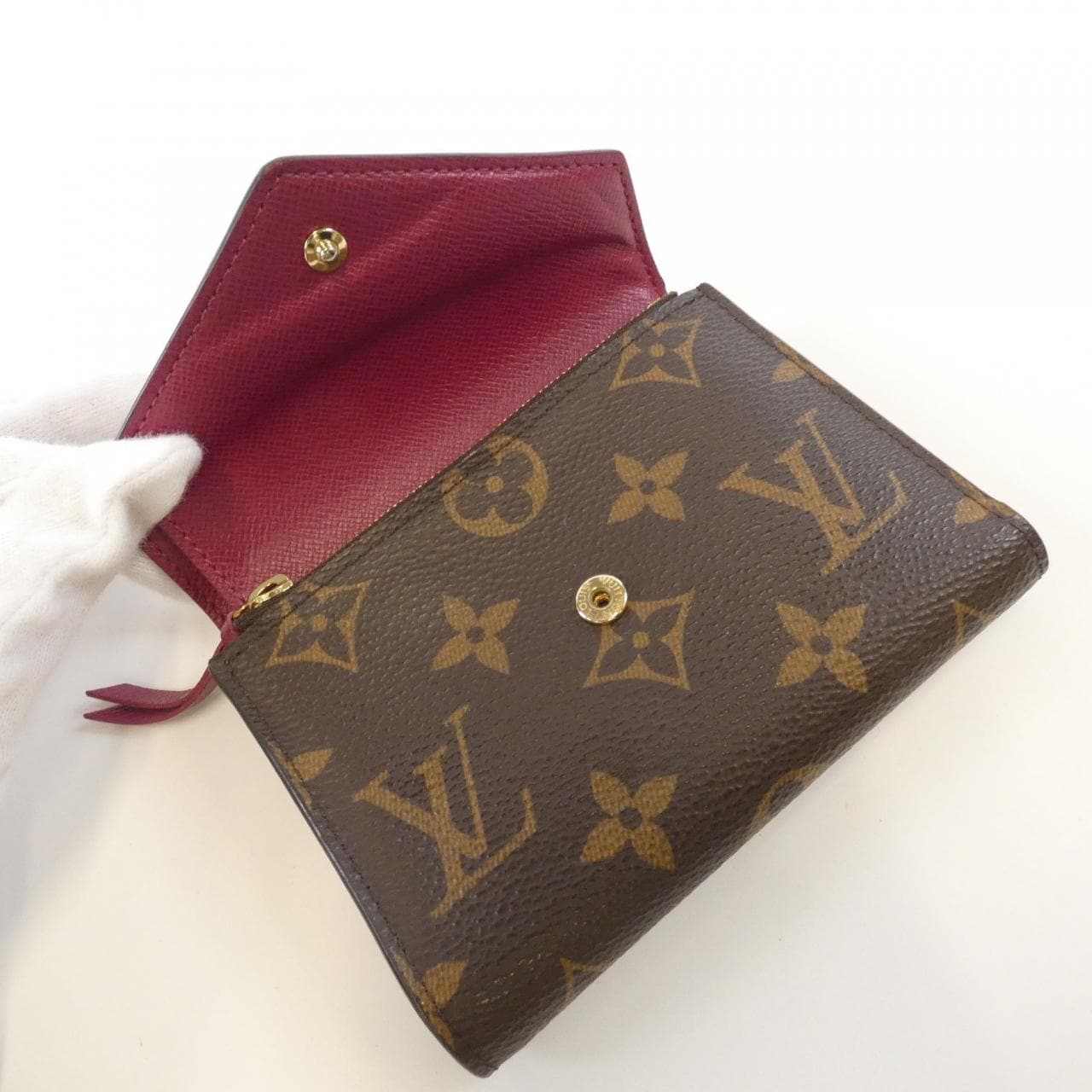 ルイヴィトン モノグラム ポルトフォイユ ヴィクトリーヌ M41938 財布
