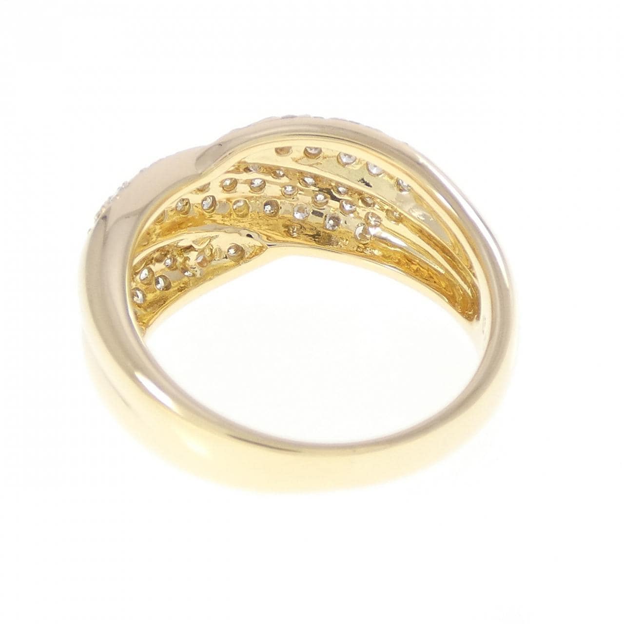 K18YG ダイヤモンド リング 0.50CT