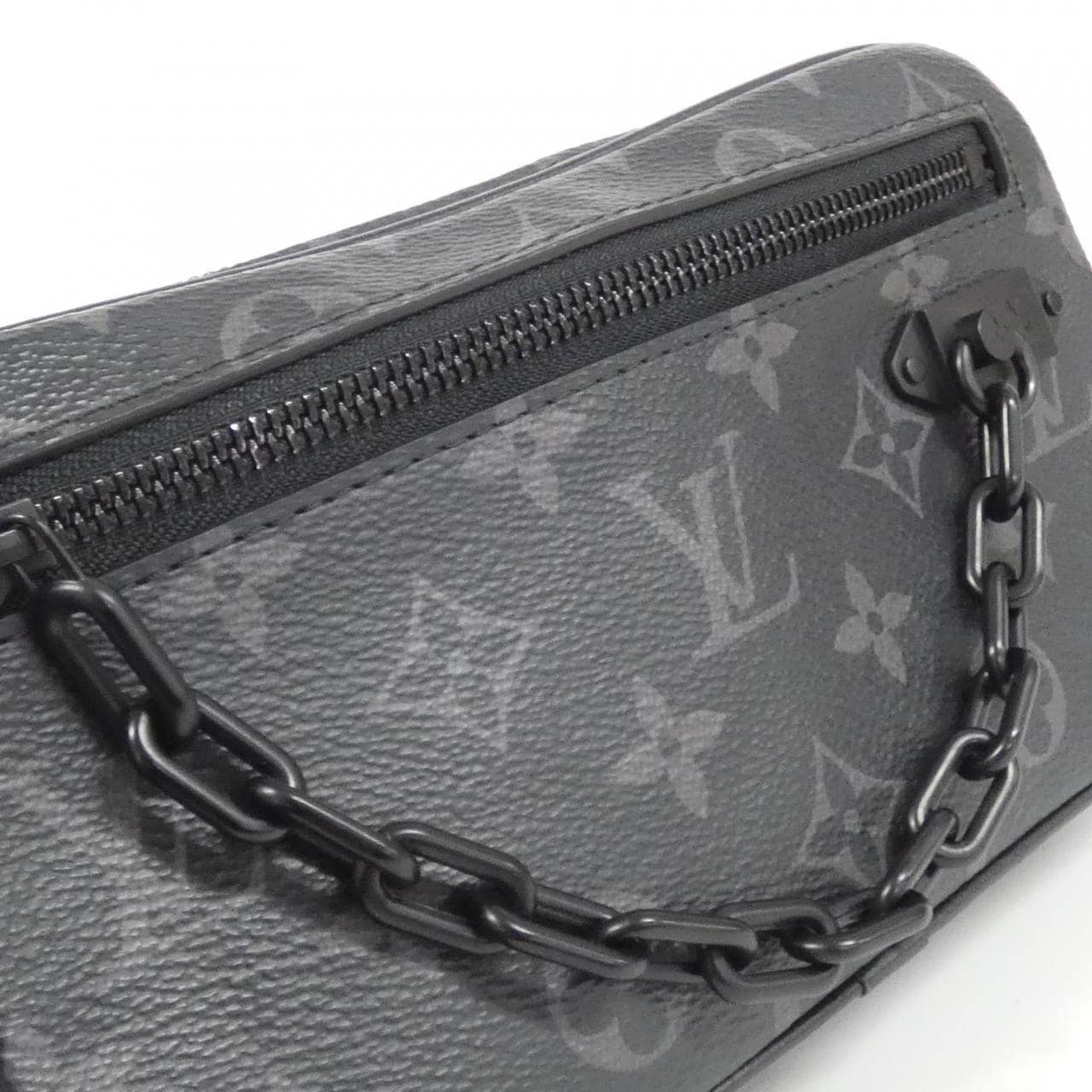 LOUIS VUITTON Monogram Eclipse Pochette Volga M68321 Bag