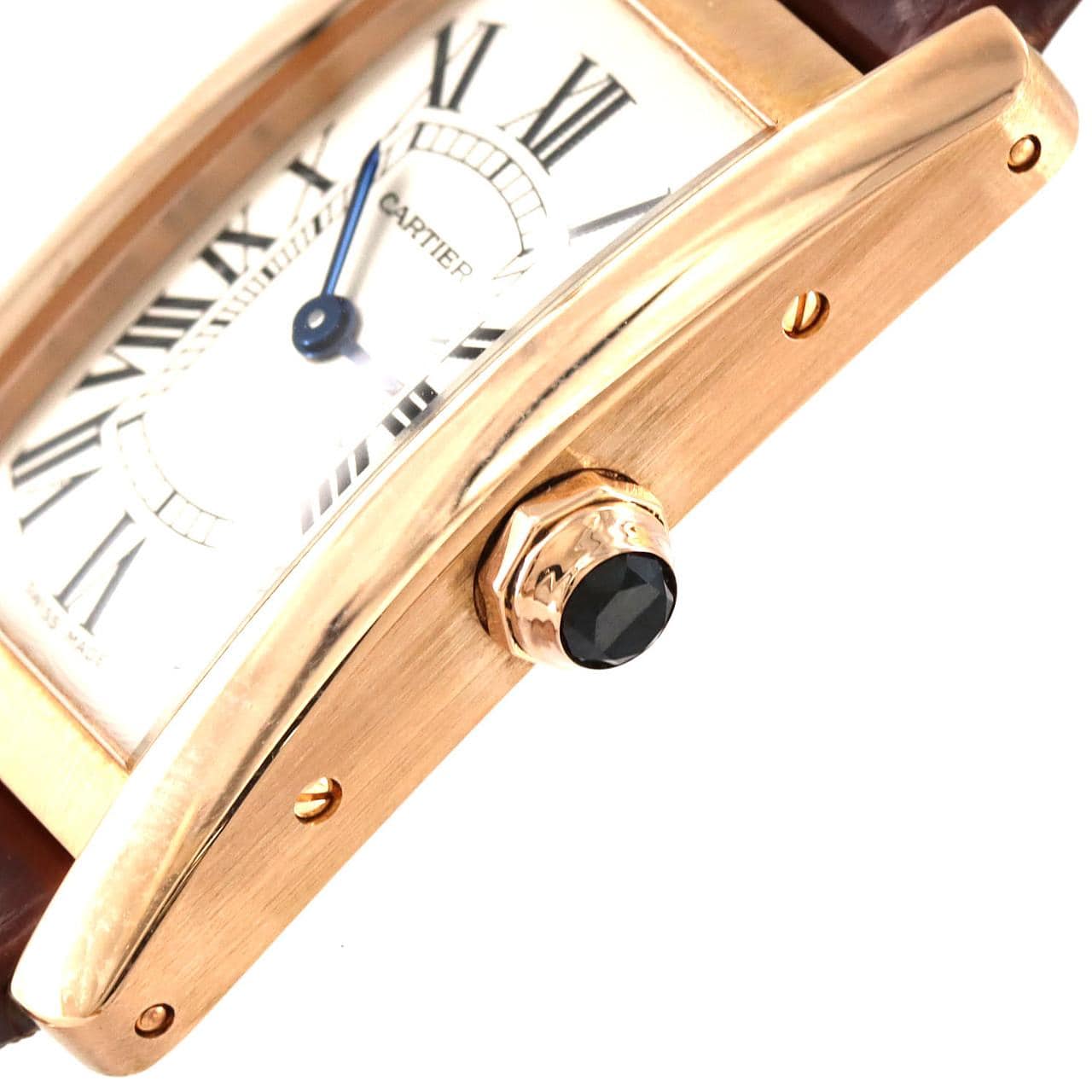 Cartier Tank American SM PG W2607456 PG/RG石英