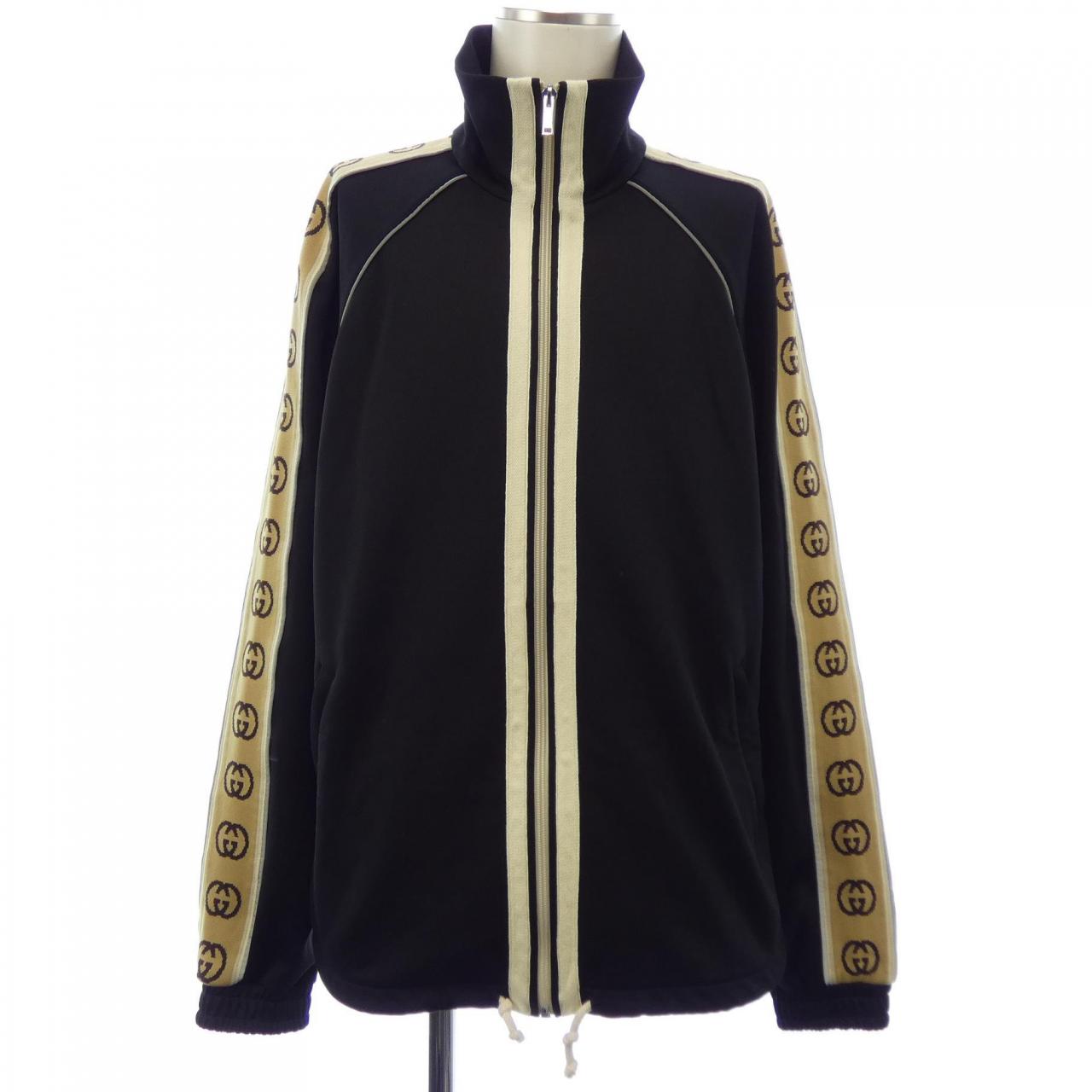 Gucci GUCCI大碼技術運動衫夾克連鎖G 598861 XJBZ8夾克