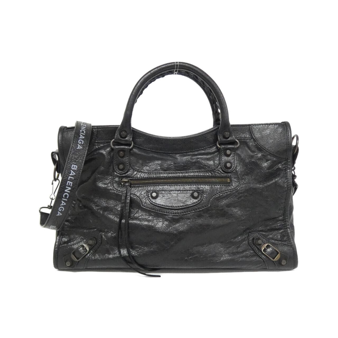 バレンシアガ CLASSIC CITY LOGO STRAP 505550 DB5JT バッグ