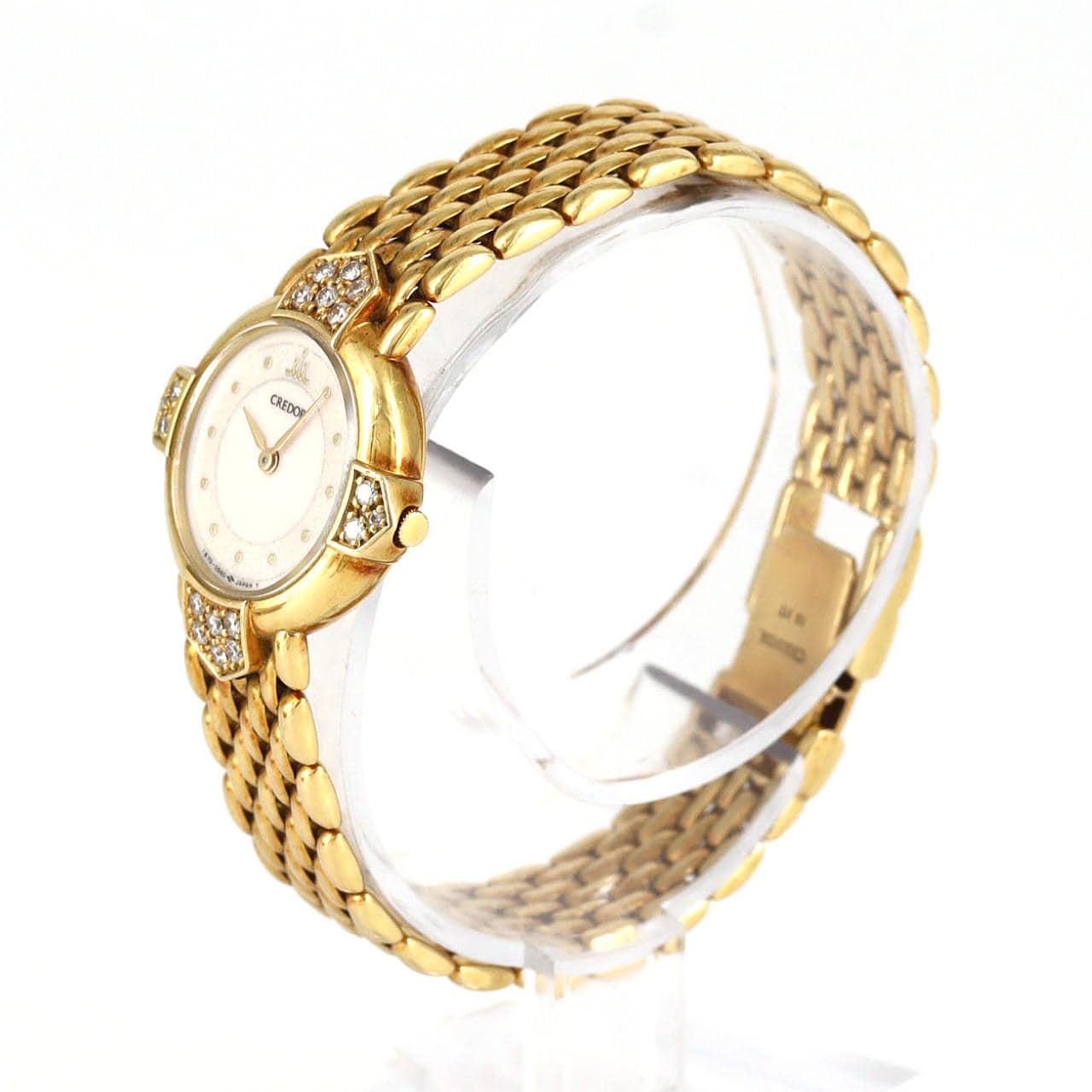 [No Maintenance Special Price] SEIKO Credor YG/D 1E70-0340 YG石英