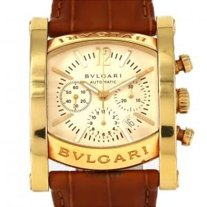 【ノーメンテナンス還元価格】ブルガリ アショーマクロノ YG AA44GCH/AA44C13GLDCH/AT YG 自動巻