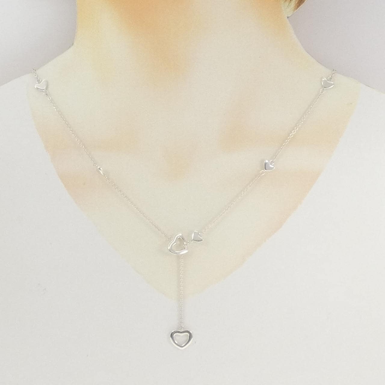 ティファニー ハート リンク ラリアット ネックレス